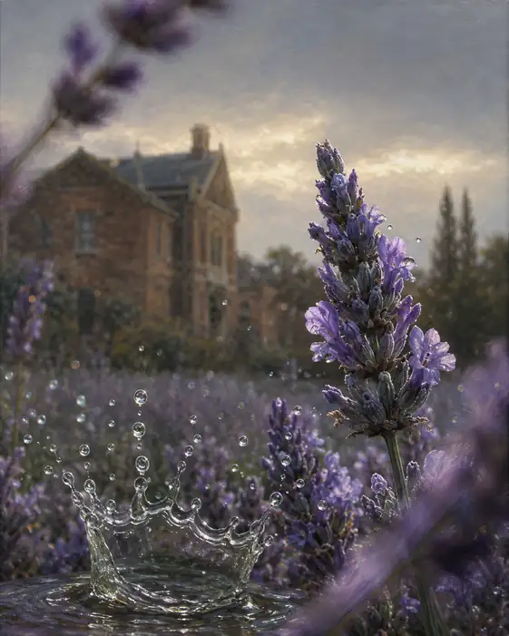 Crown of Rain in the Manor Garden
