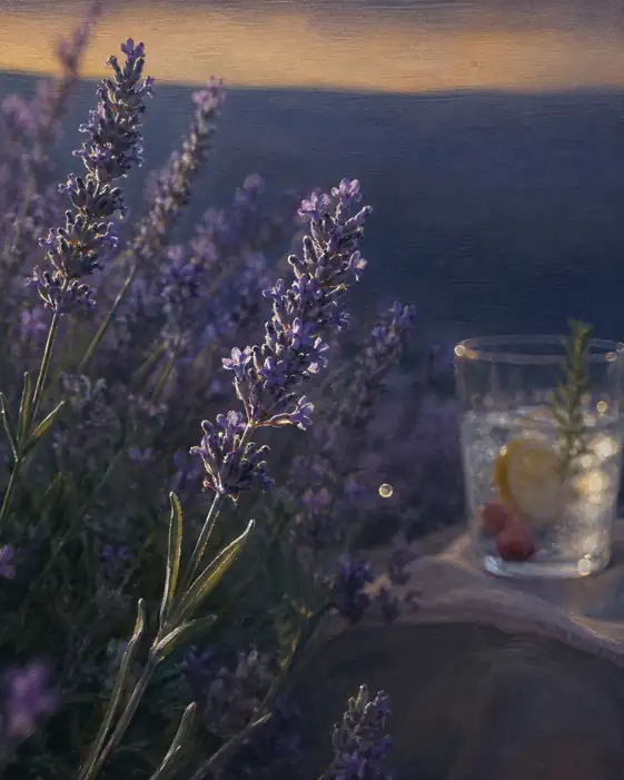 Lavender Sunset and Citrus Sparkle