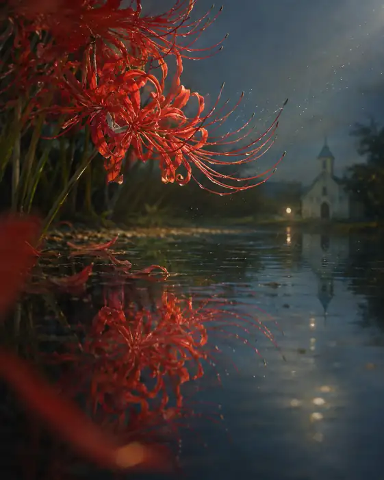 Chapel by the River and Crimson Shadow