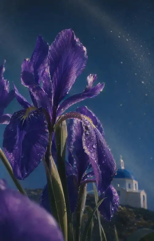 Iris and the Seaside Chapel