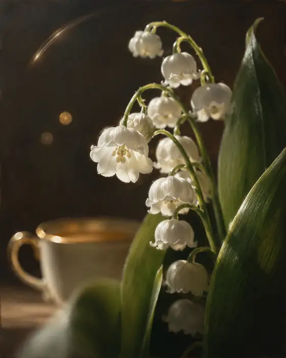 Midnight Tea and Starlit Bells