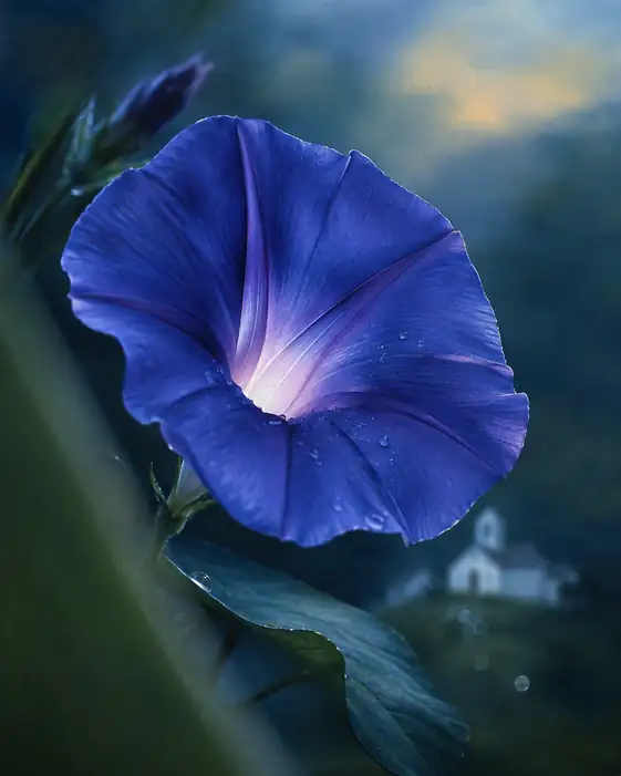Dawn Prayer and the Azure Corona