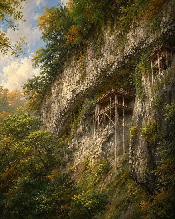 Golden Realm of Suspended Sanctuaries