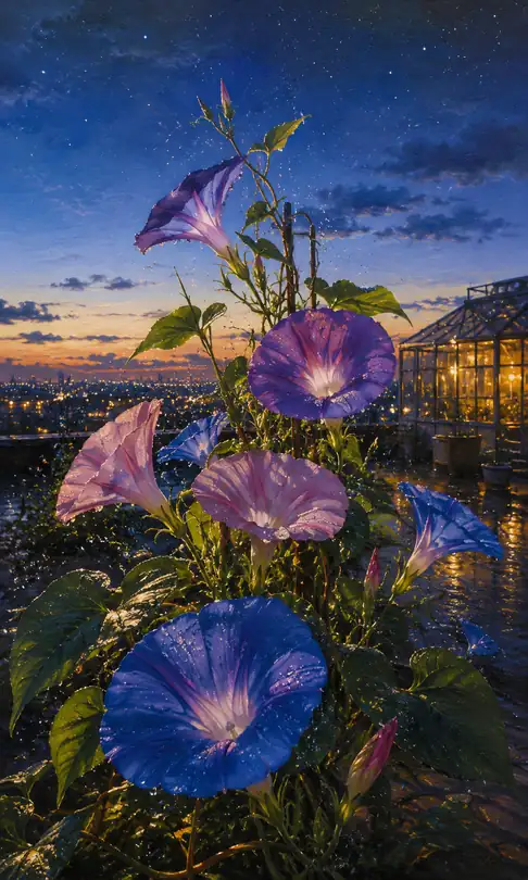 Blooms of the Rooftop Cosmos