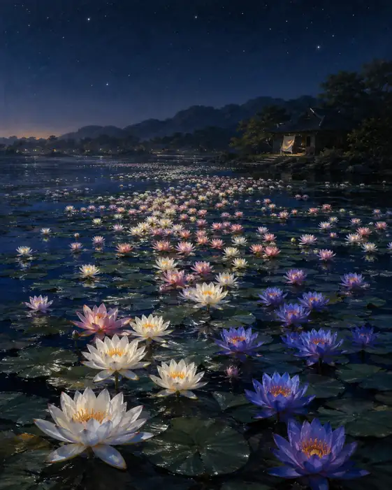 Moonlight Haven and the River of Lilies