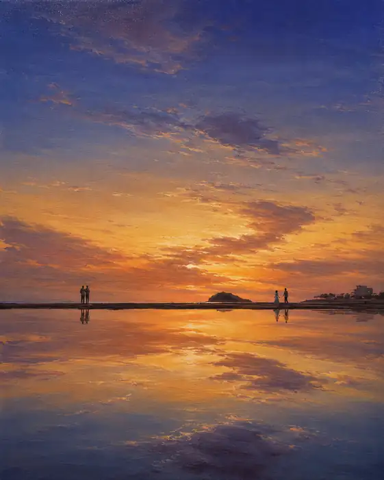 Boundary of Sky and Sea