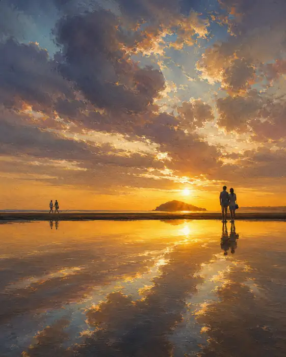 Standing in the Golden Tide