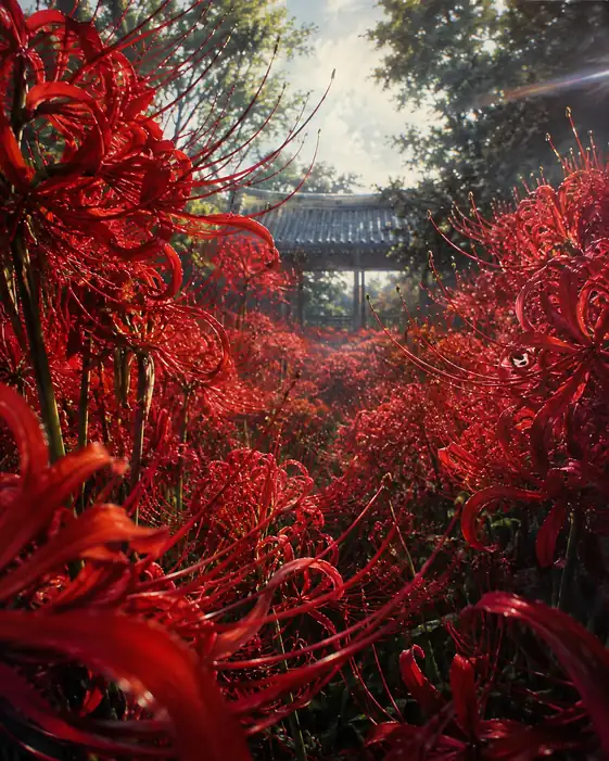 Crimson Sea before the Temple Gate
