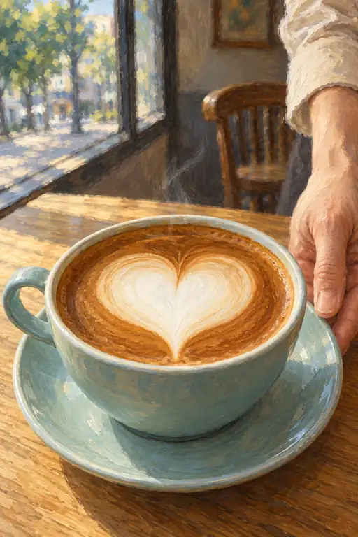 Warmth Poured in a Morning Cup