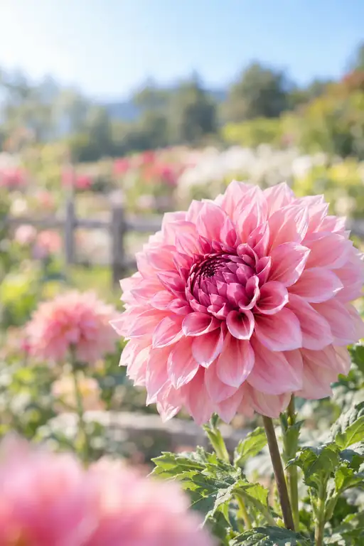 高原の風にほどける幾重の花