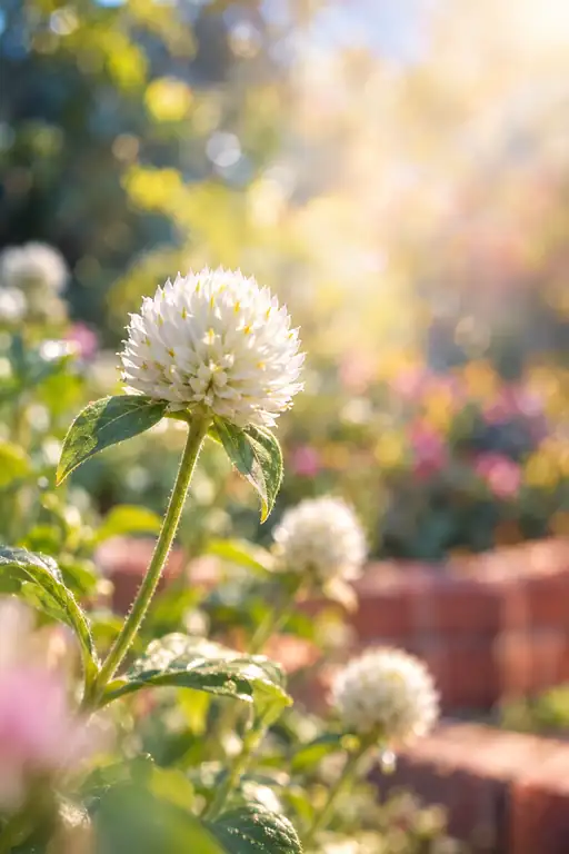 Purity upon the Brick Garden Path