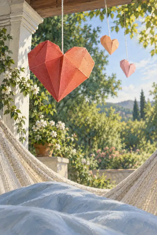 Breeze of Love on the Sunlit Veranda
