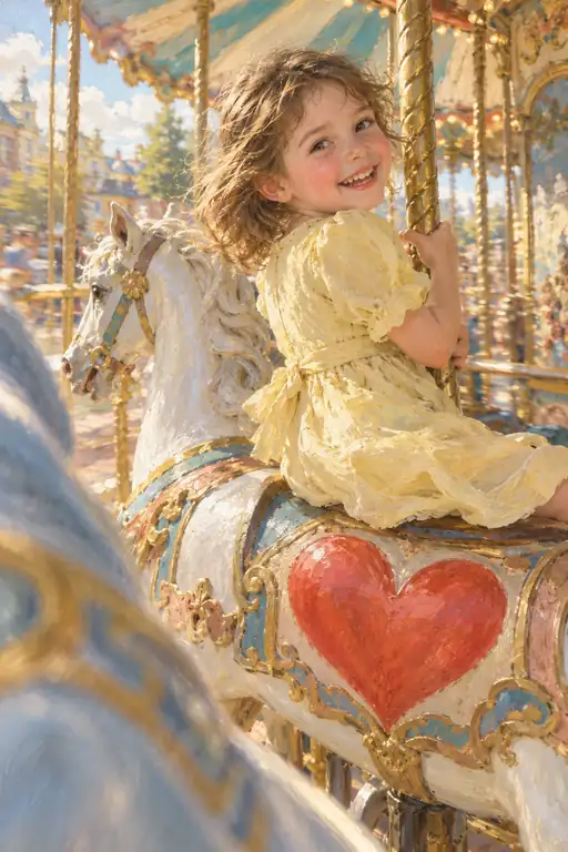 Laughter on the Merry-Go-Round