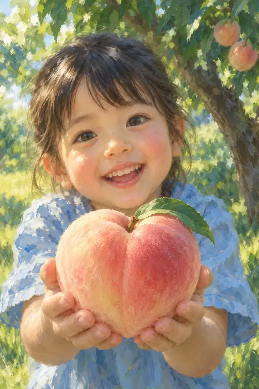 Gift of Summer from a Cheerful Heart