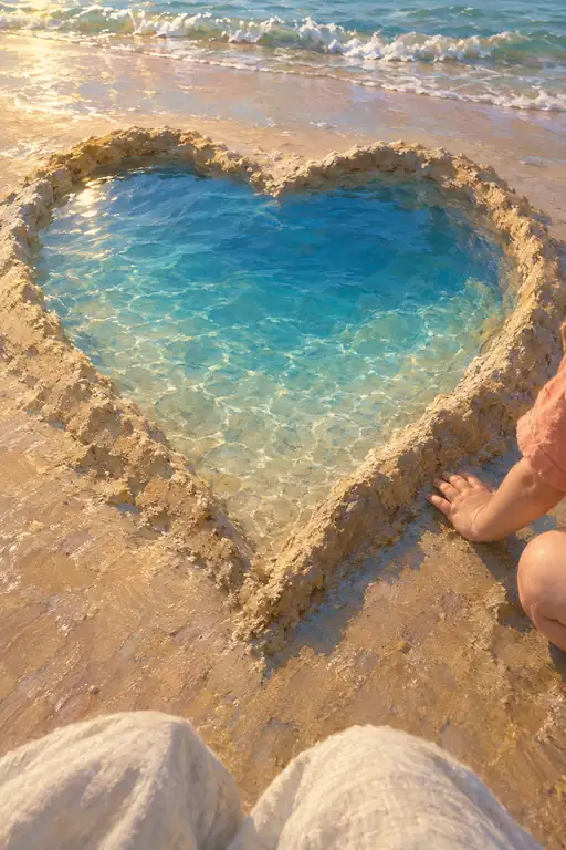 Tidal Treasure on Golden Sands