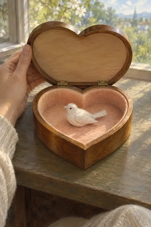 Gentle Sanctuary for the White Bird