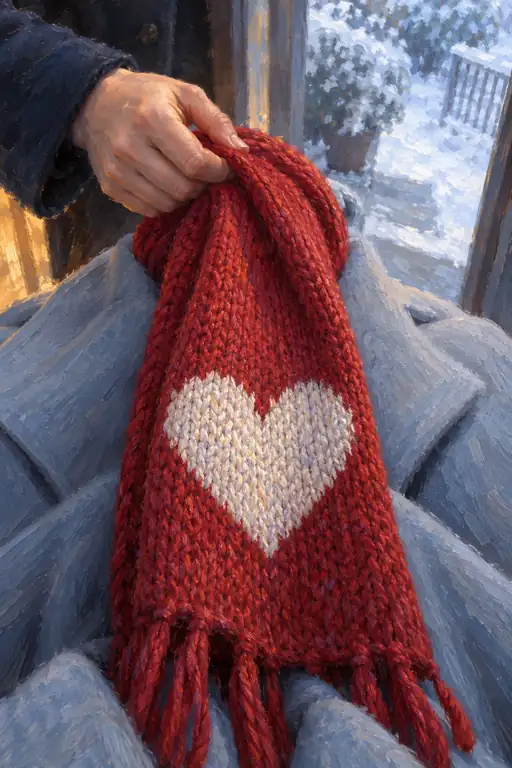 Warmth of the Crimson Knit