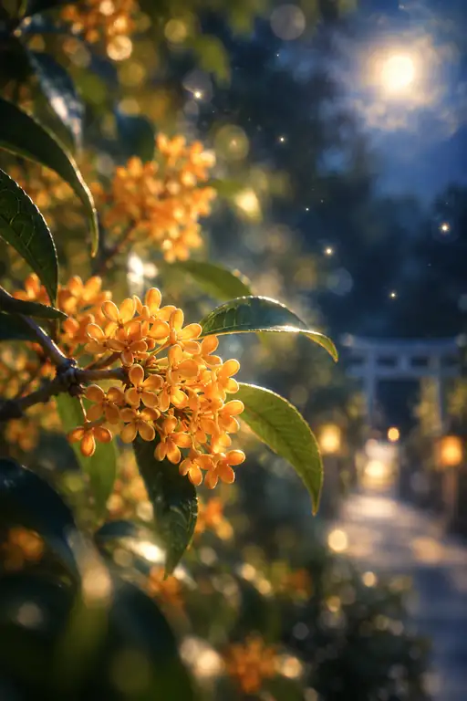 Golden Fragrance along the Shrine Path
