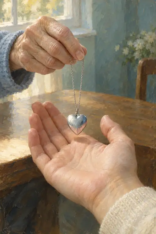 Passing the Silver Heart of Memories