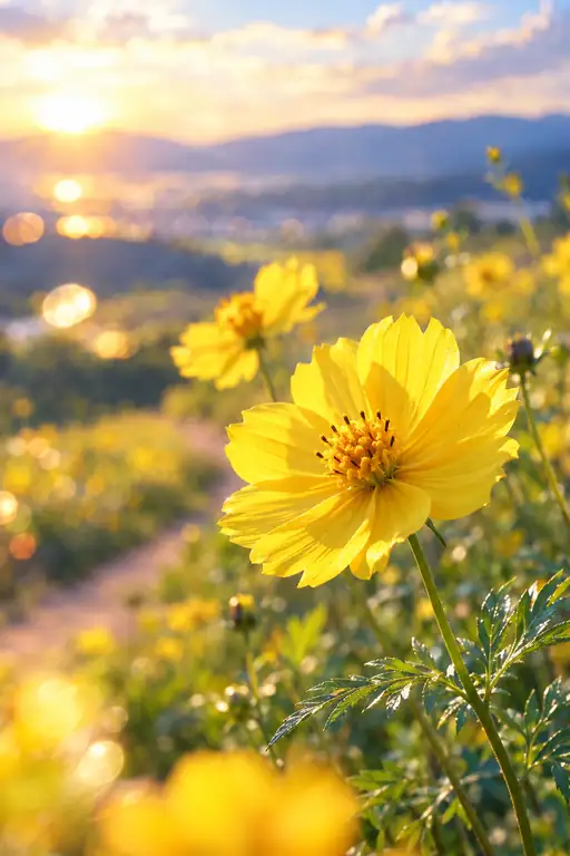 Golden Horizon's Gentle Sigh