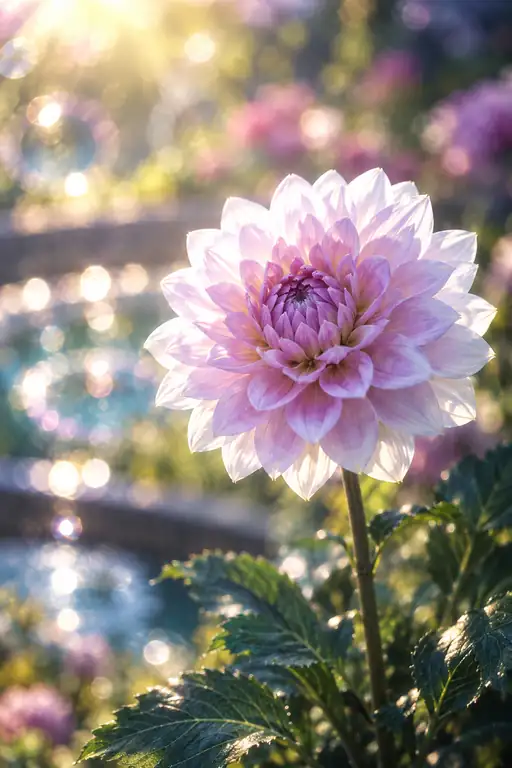 Glistening Dreams in Morning Light