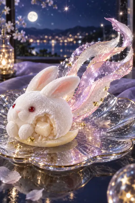 Celestial Ribbon of the Moonlit Hare