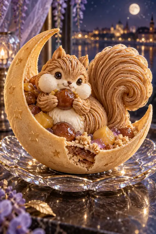 Midnight Harvest of the Mont Blanc Squirrel