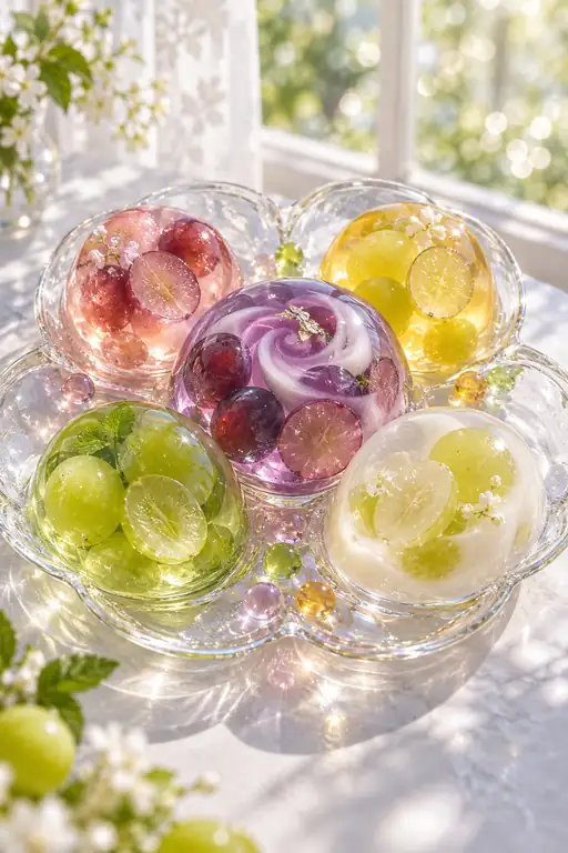 Prismatic Reverie of Autumn Grapes