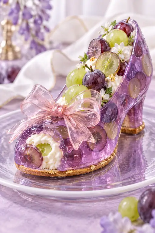 Cinderella's Slipper of Amethyst Jelly