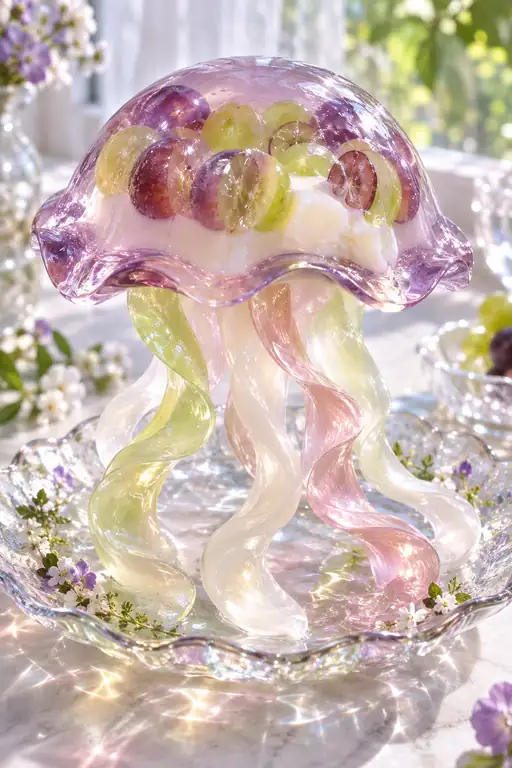 Sunlit Waltz of the Opal Medusa