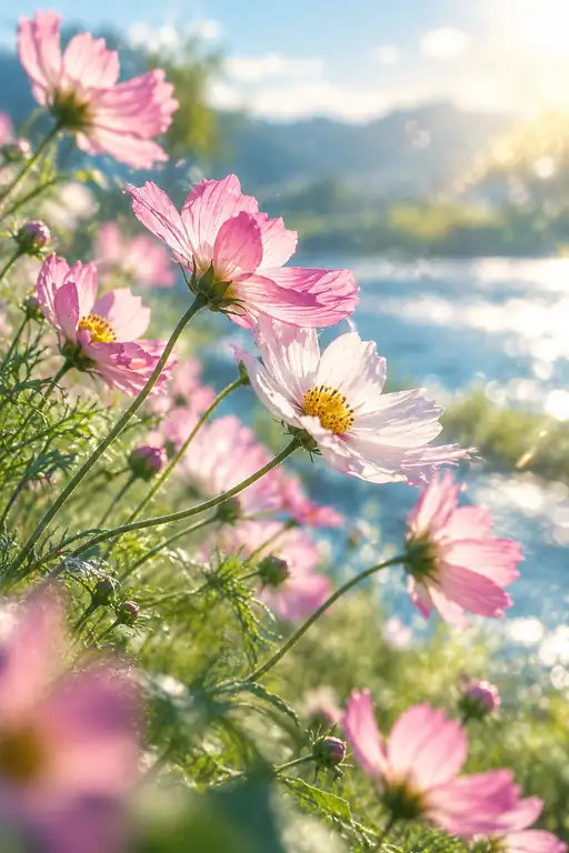 Cosmos Whispering by the River