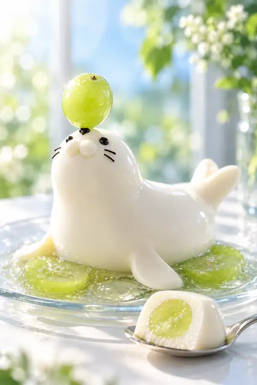 Seal Balancing Emerald Pearl