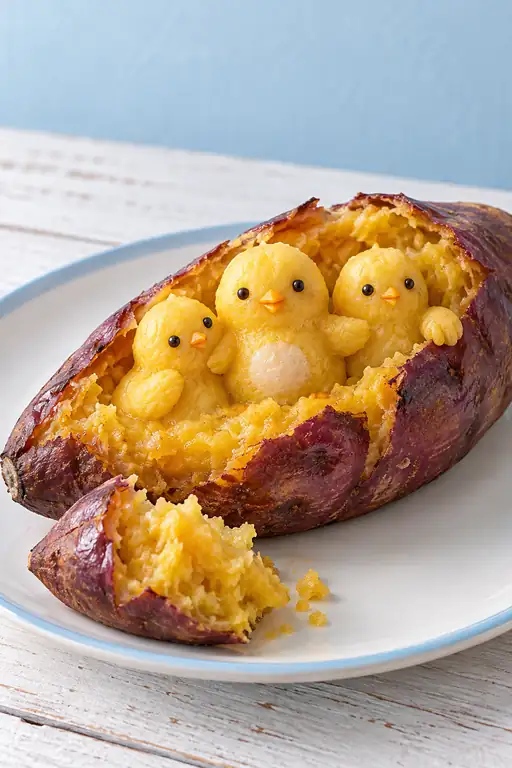 秋から生まれた三羽