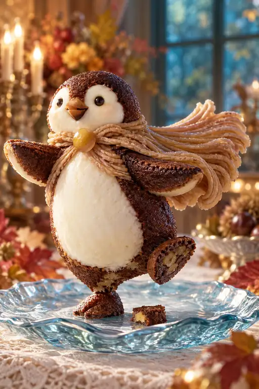 A Penguin's Autumn Waltz