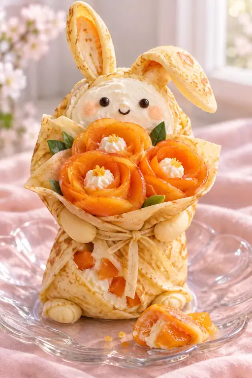 Three Roses from a Little Rabbit