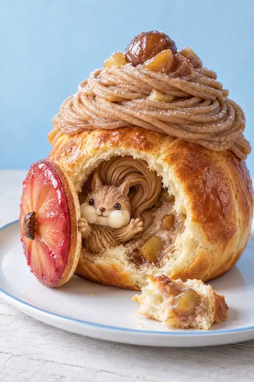 The Squirrel's House of Chestnuts