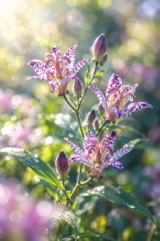 Three Small Stars in Dappled Light