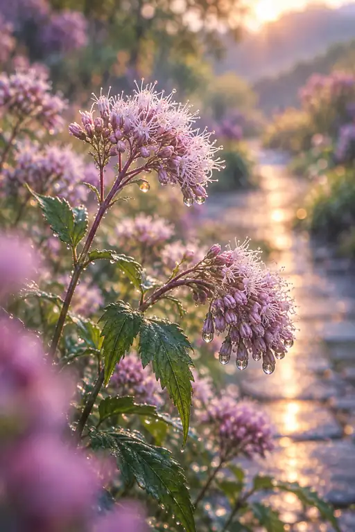 Dew Along the Evening Path
