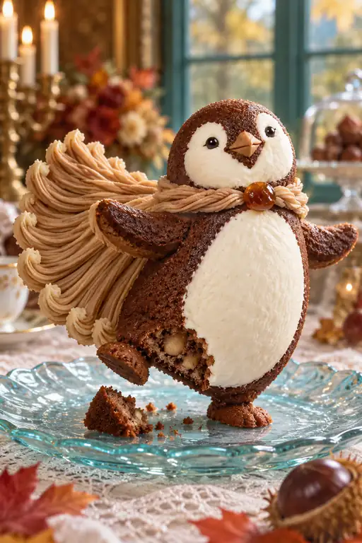 A Penguin Dances into Autumn