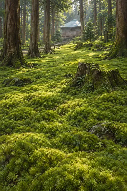 Prayer Among a Thousand Moss Stars