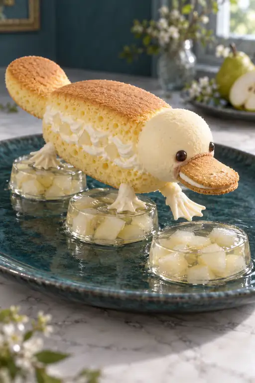 The Platypus Crosses a Pear Jelly Stream