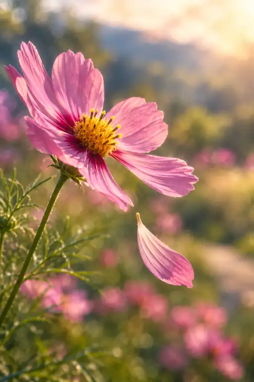 One Petal Takes Its Leave