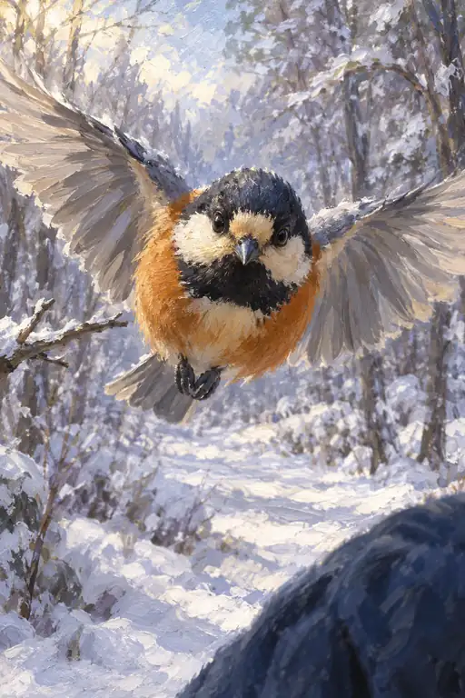 Winter Comes with Wings