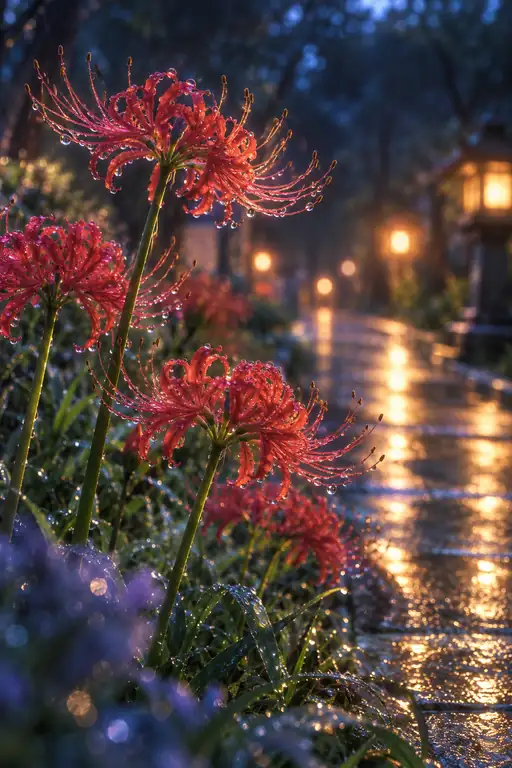 雨上がりの帰り道