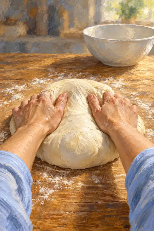 Tomorrow Takes Shape Beneath My Hands