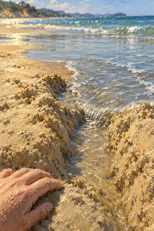 I Made a Path for the Sea