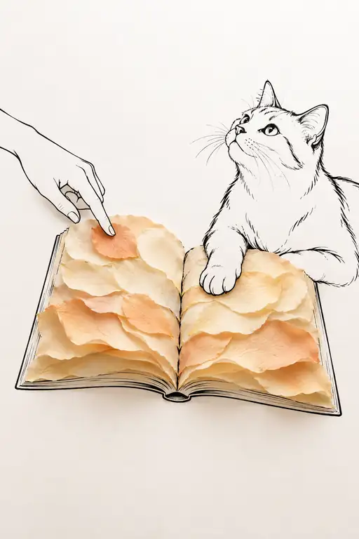 その前足のところで物語はひと休み