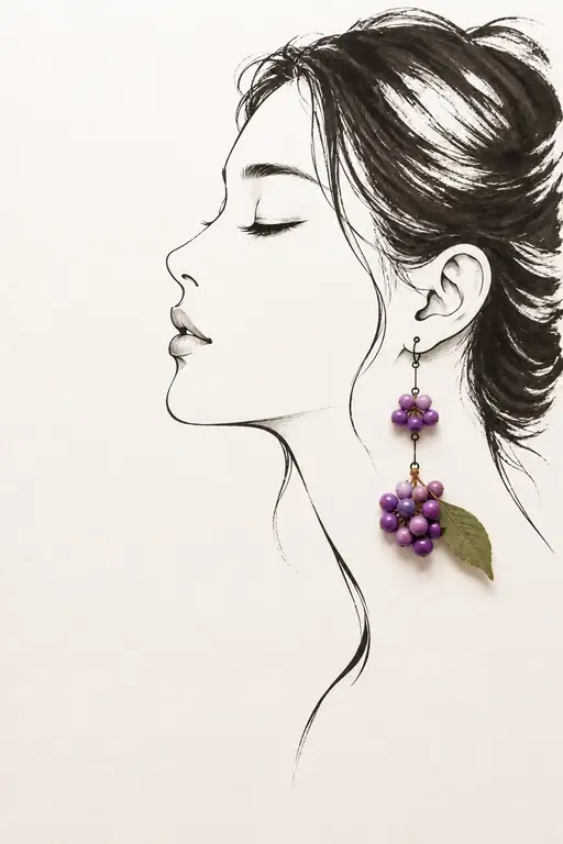 A Violet Thought beside the Ear