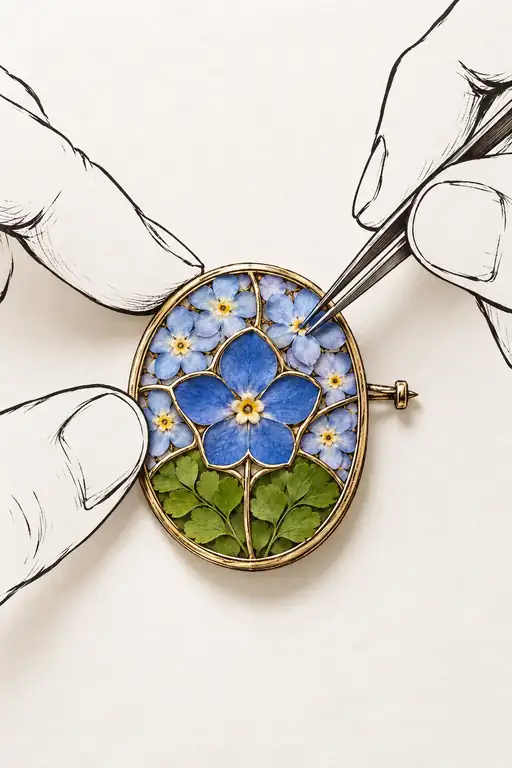 Care Fits within a Golden Oval