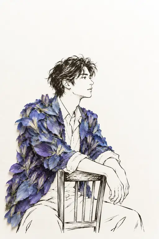 The Blue I Wear While Waiting